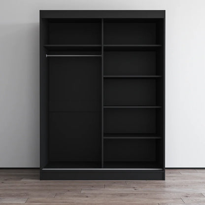Aria 2D Wardrobe with Mirror 59"