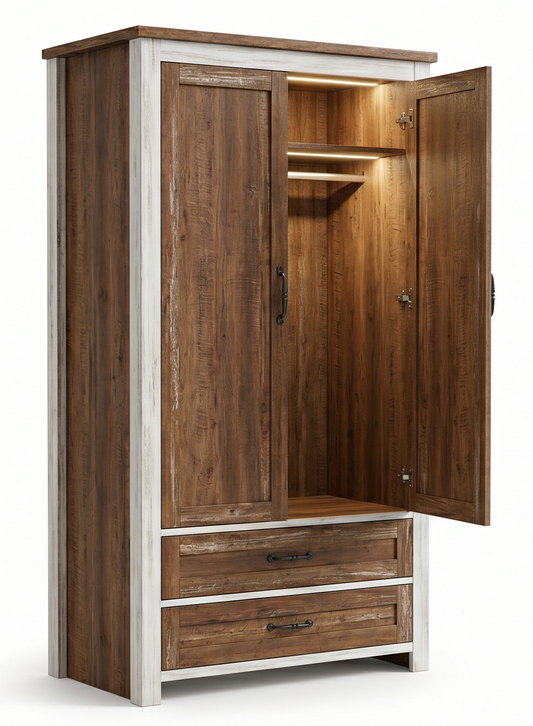 Beaumont Rustic Armoire