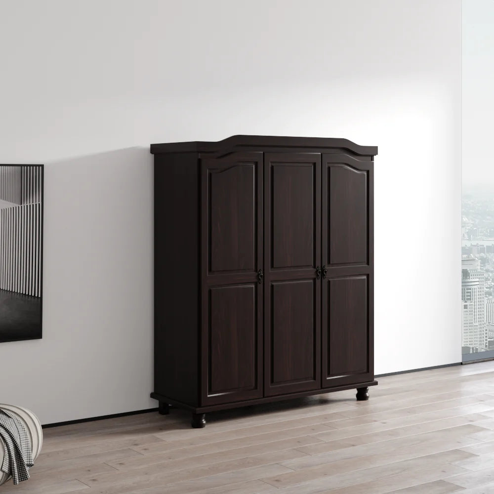 Bastian Solid Wood Wardrobe