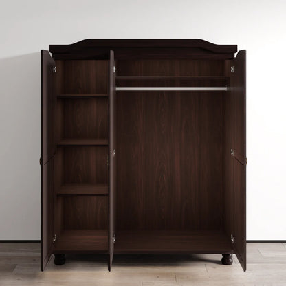 Bastian Solid Wood Wardrobe