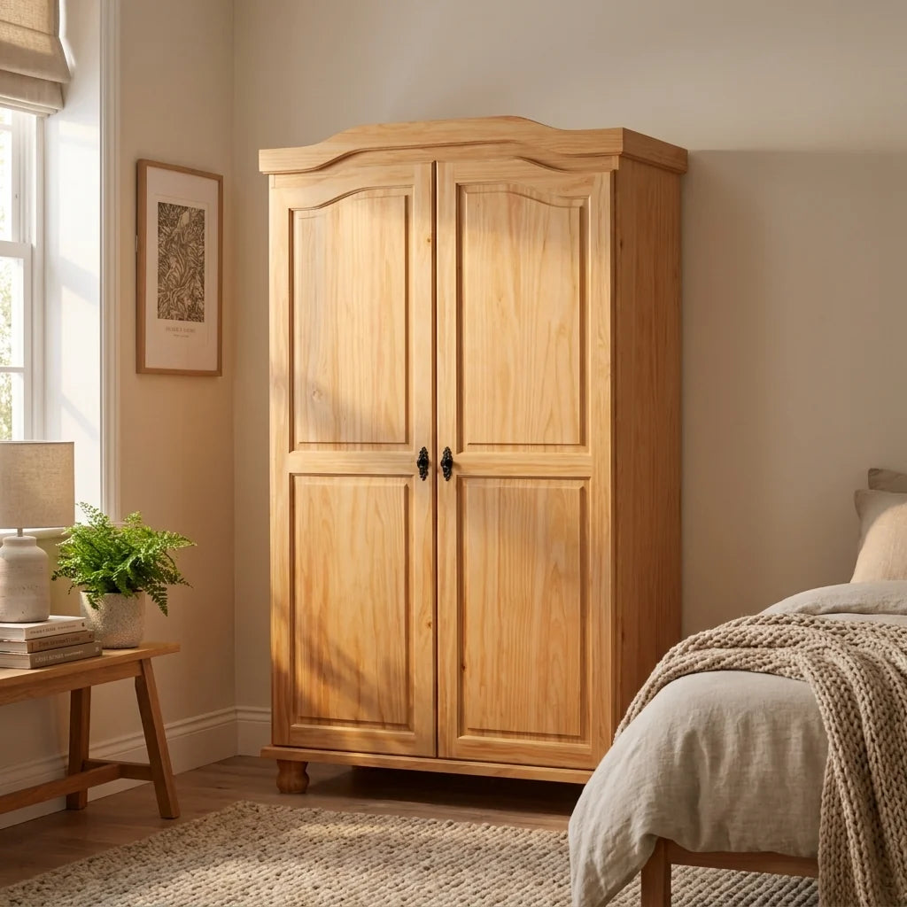 Hedda Solid Wood Wardrobe