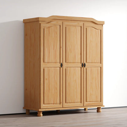 Bastian Solid Wood Wardrobe