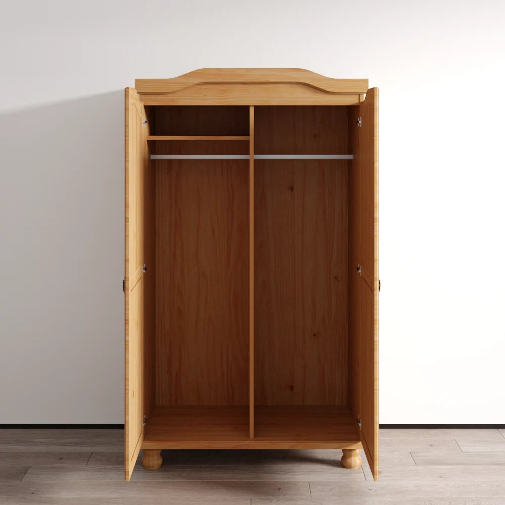 Hedda Solid Wood Wardrobe