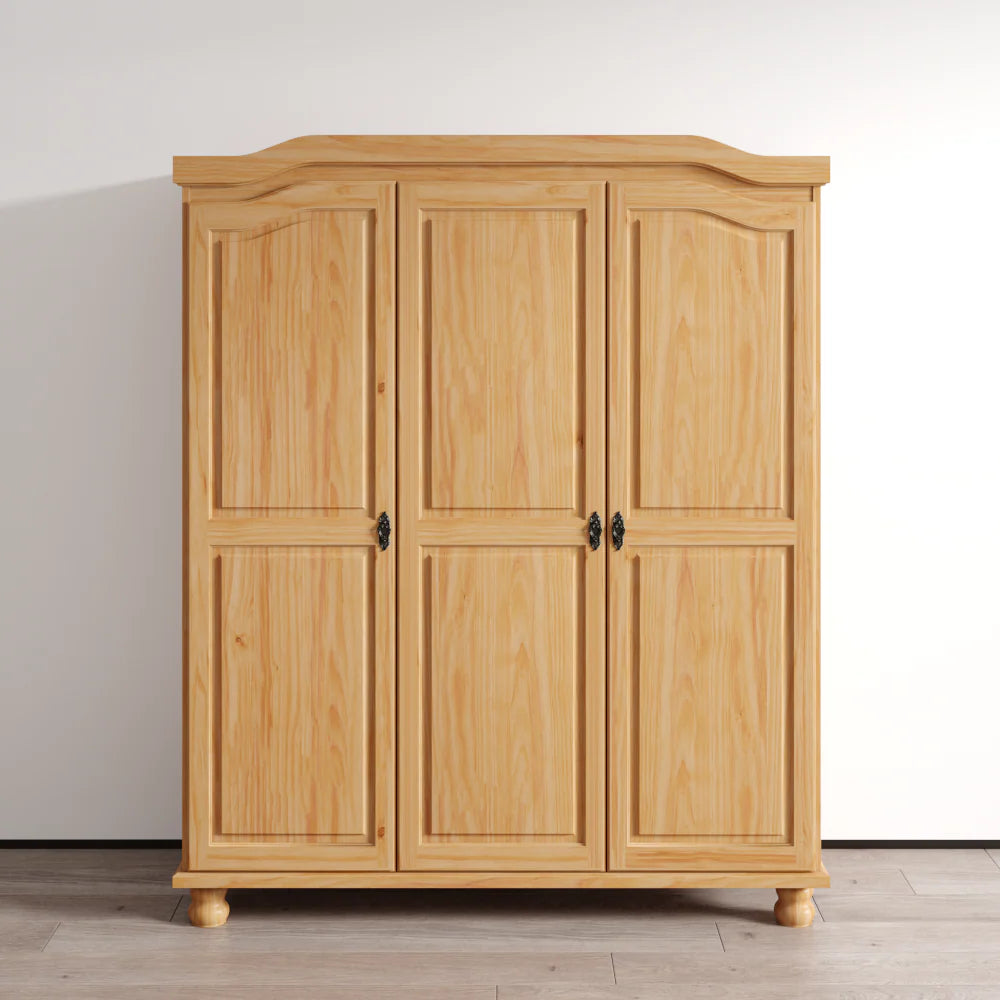 Bastian Solid Wood Wardrobe