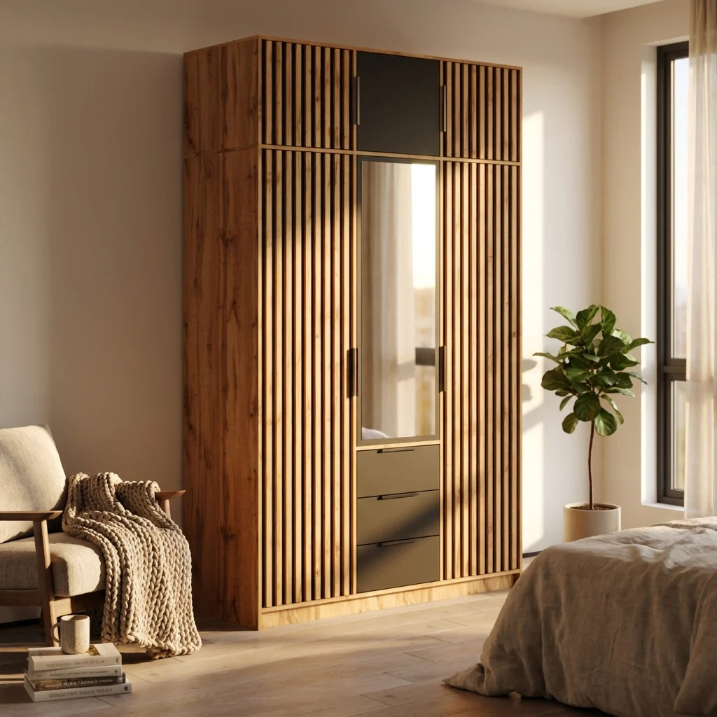 Bali Lux 3D Wardrobe with Extension