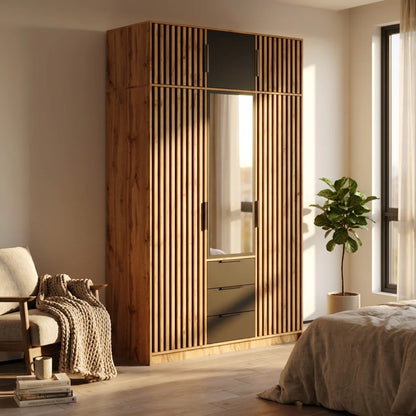 Bali Lux 3D Wardrobe with Extension