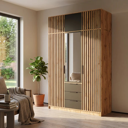 Bali Lux 3D Wardrobe with Extension