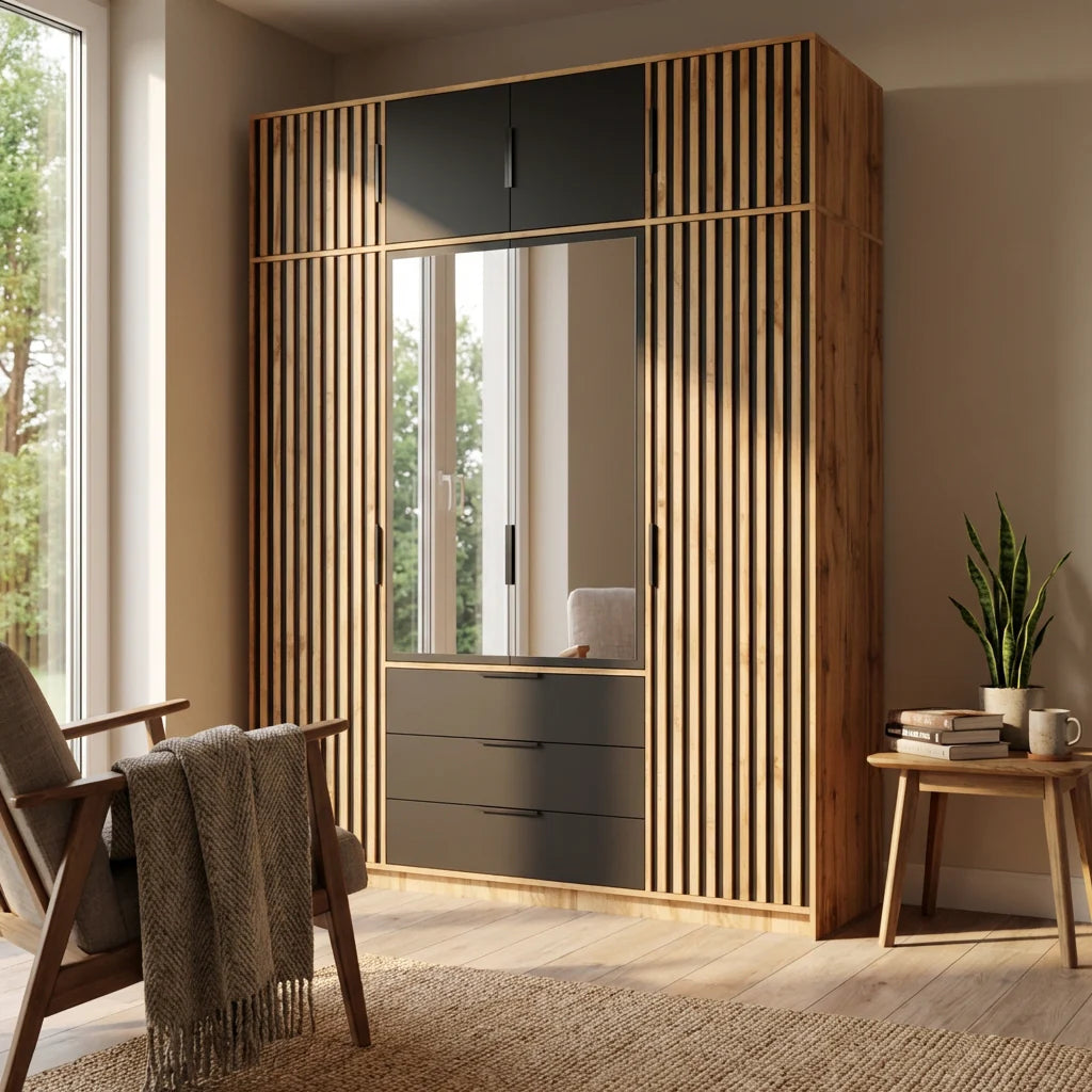 Bali Lux 4D Wardrobe with Extension