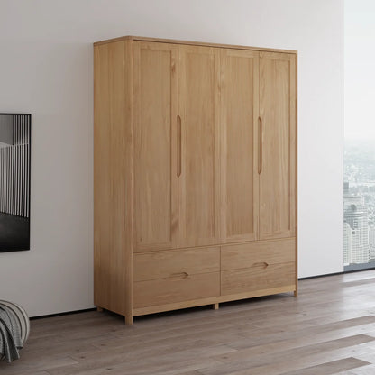 Nest 4D Solid Wood Wardrobe