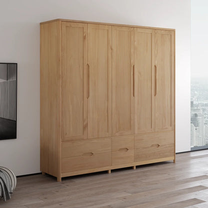 Nest 5D Solid Wood Wardrobe