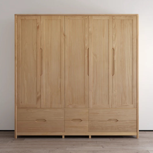 Nest 5D Solid Wood Wardrobe