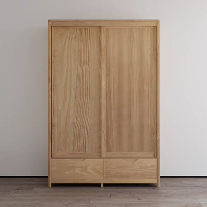 Nest 2D Solid Wood Wardrobe