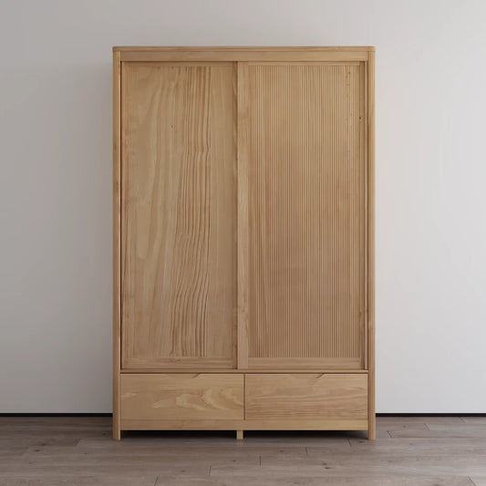 Nest 2D Solid Wood Wardrobe