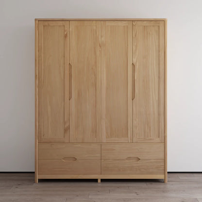 Nest 4D Solid Wood Wardrobe