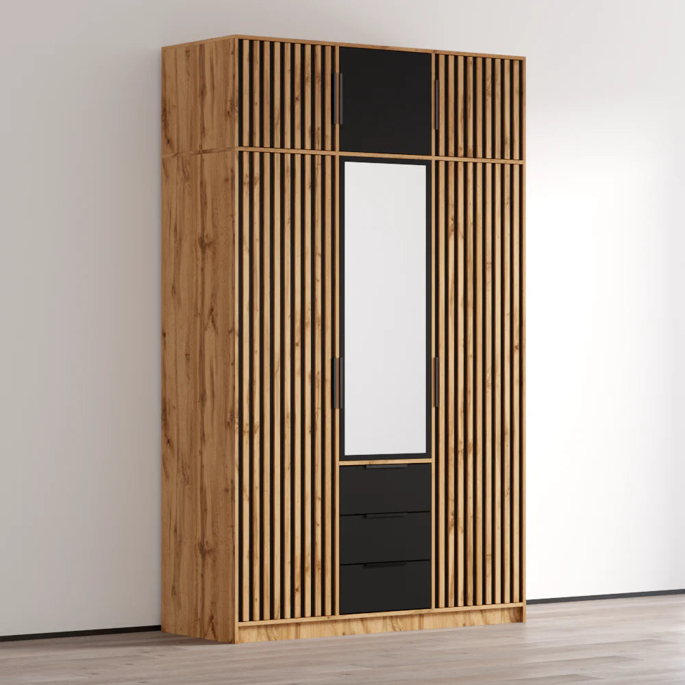 Bali Lux 3D Wardrobe with Extension