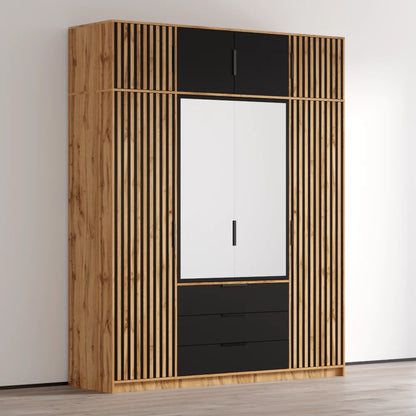 Bali Lux 4D Wardrobe with Extension
