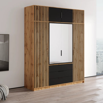 Bali Lux 4D Wardrobe with Extension