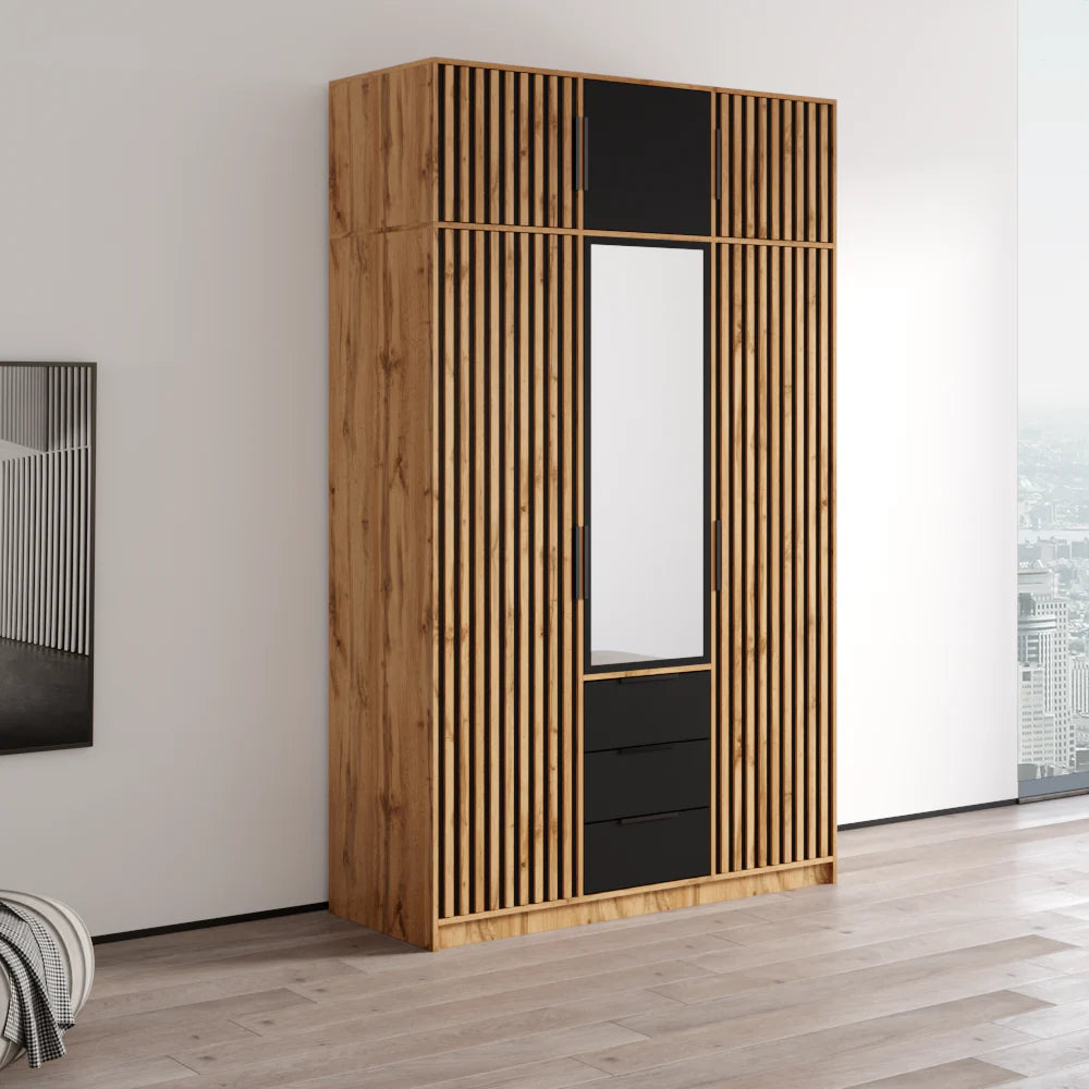 Bali Lux 3D Wardrobe with Extension