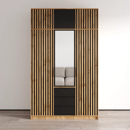 Bali Lux 3D Wardrobe with Extension